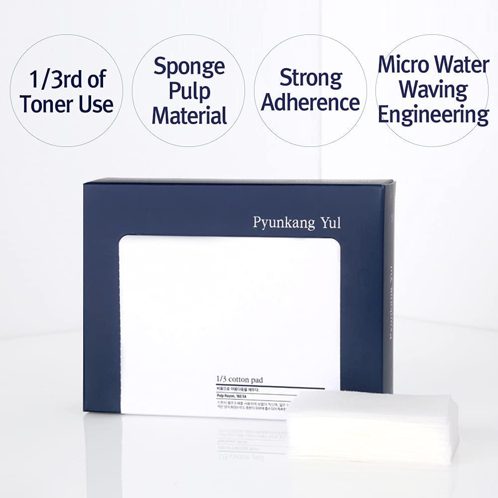 Pyunkang Yul 1/3 Cotton Pad 160ea