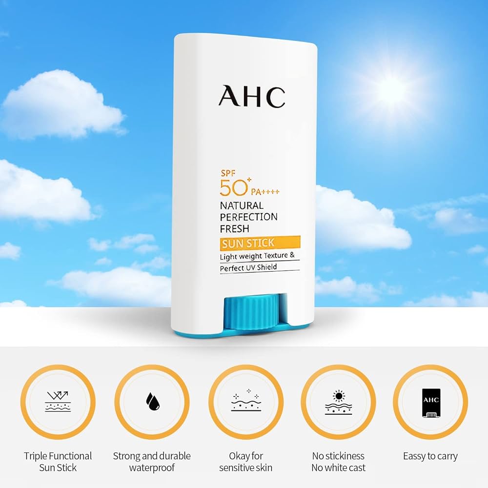 AHC Natural Perfection Fresh Sun Stick 17g SPF50+PA++++ 