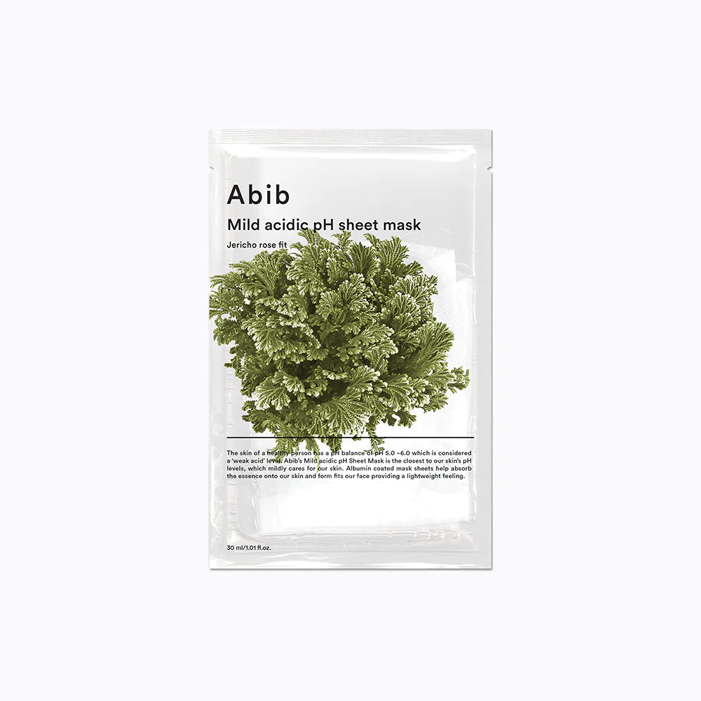 Abib - Mild acidic pH sheet mask Jericho rose fit (10 sheets)