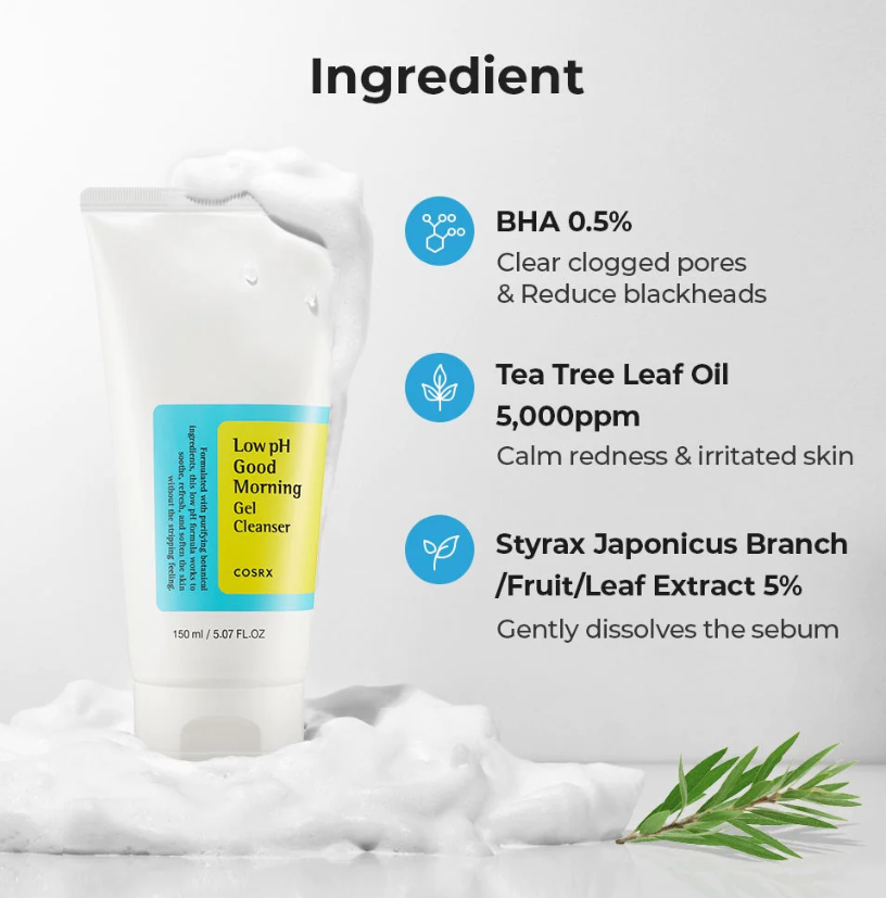 Cosrx Low PH Good Morning Gel Cleanser 150ml