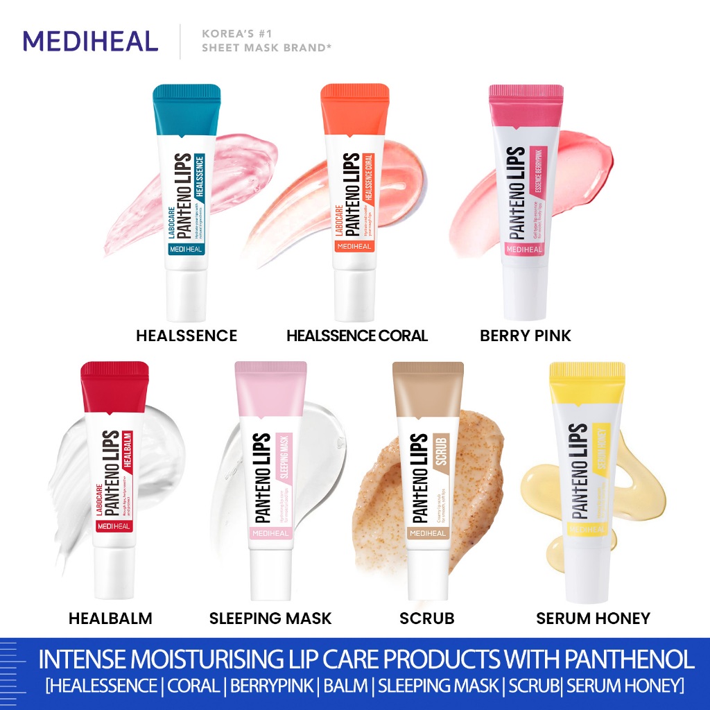 MEDIHEAL Pantenolips Lip Care - 6 types