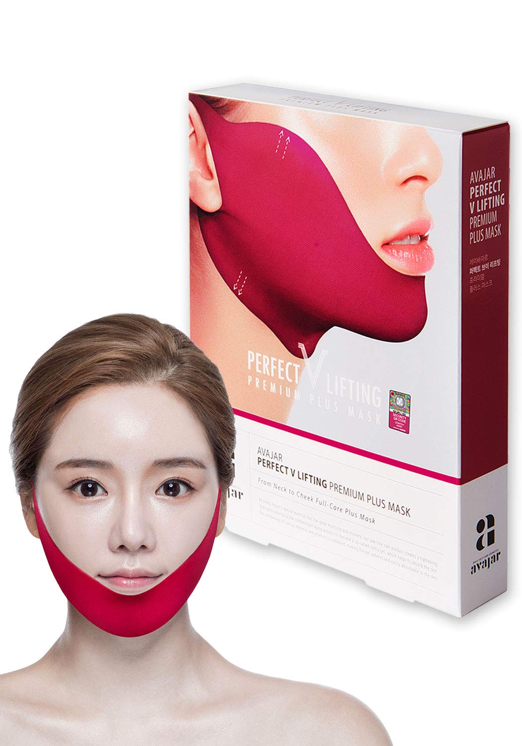 Avajar Perfect V Lifting Premium Plus+ Mask 5pcs - Face Lifting Mask