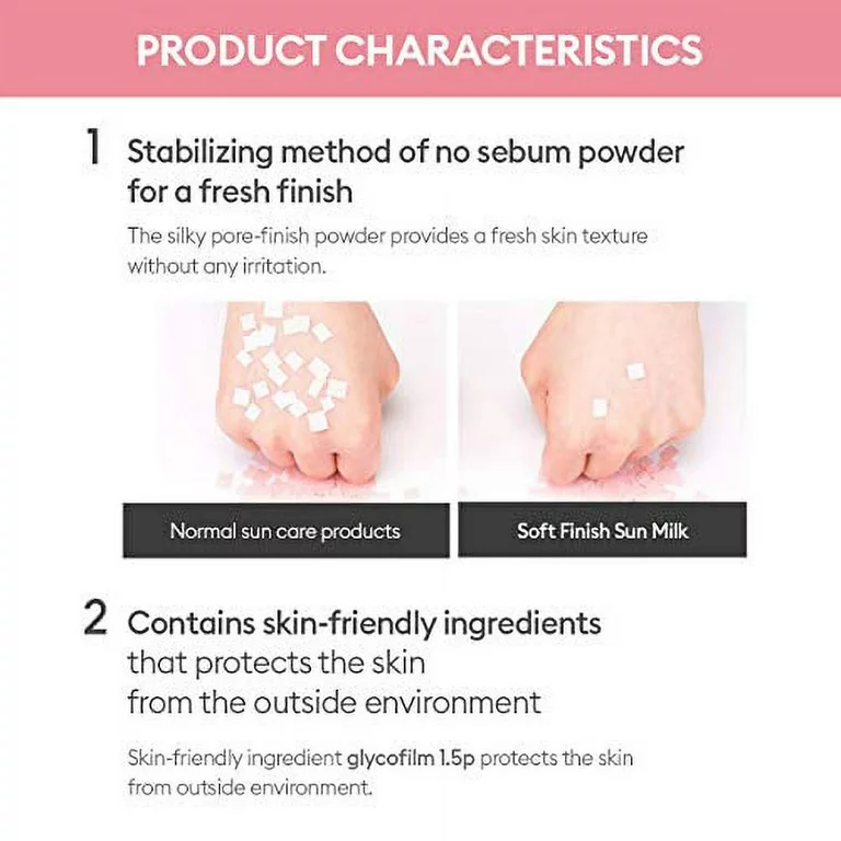 Missha All Around Safe Block Soft Finish Sun Milk EX SPF50+/PA+++ (70ml)