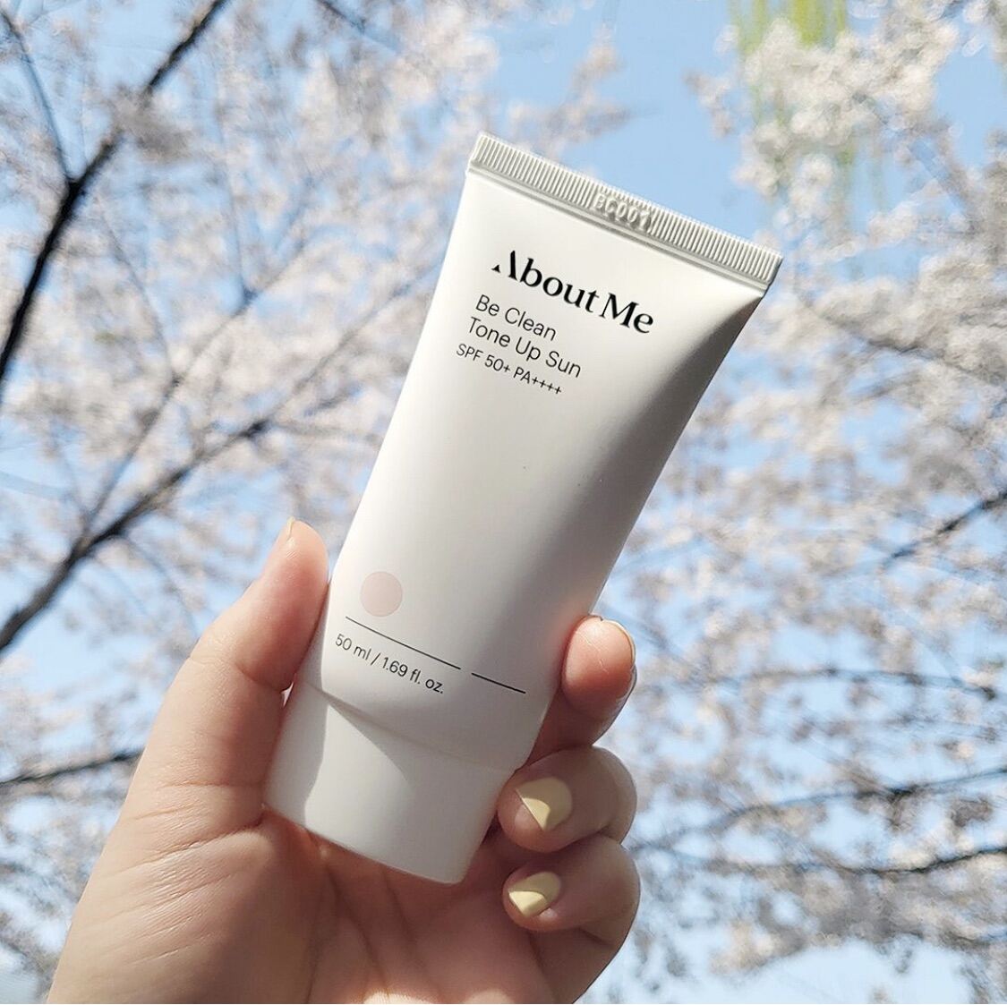 About Me Be Clean Tone Up Sun SPF50+ PA++++ 50ml