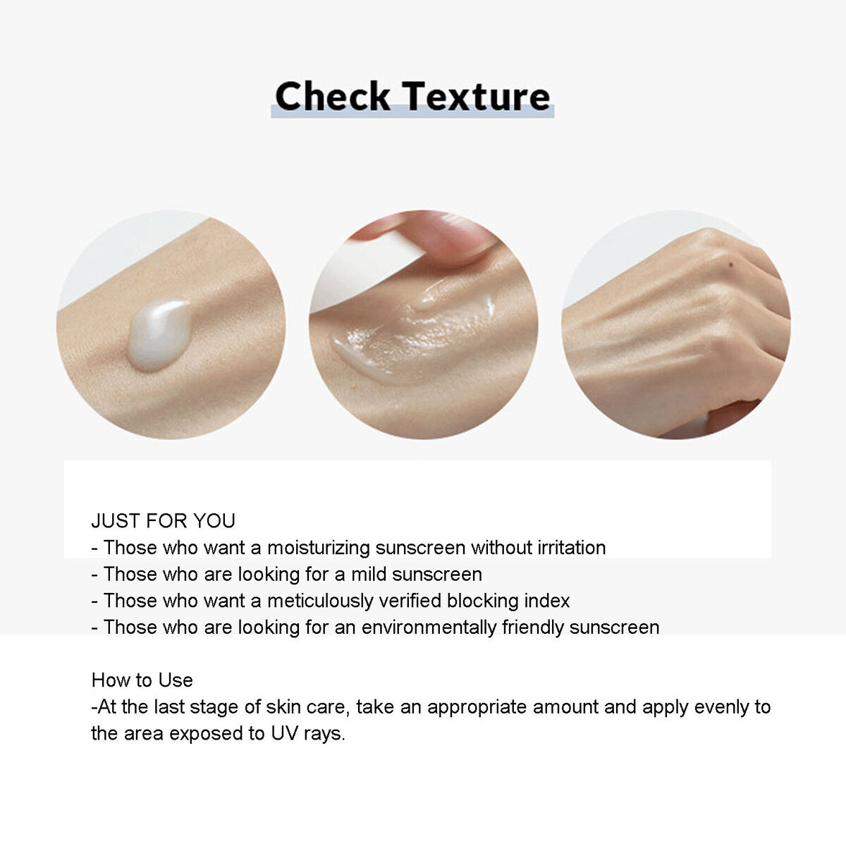 ABOUT ME Be Clean Water Sun SPF 50+ PA++++ 1.69oz / 50ml