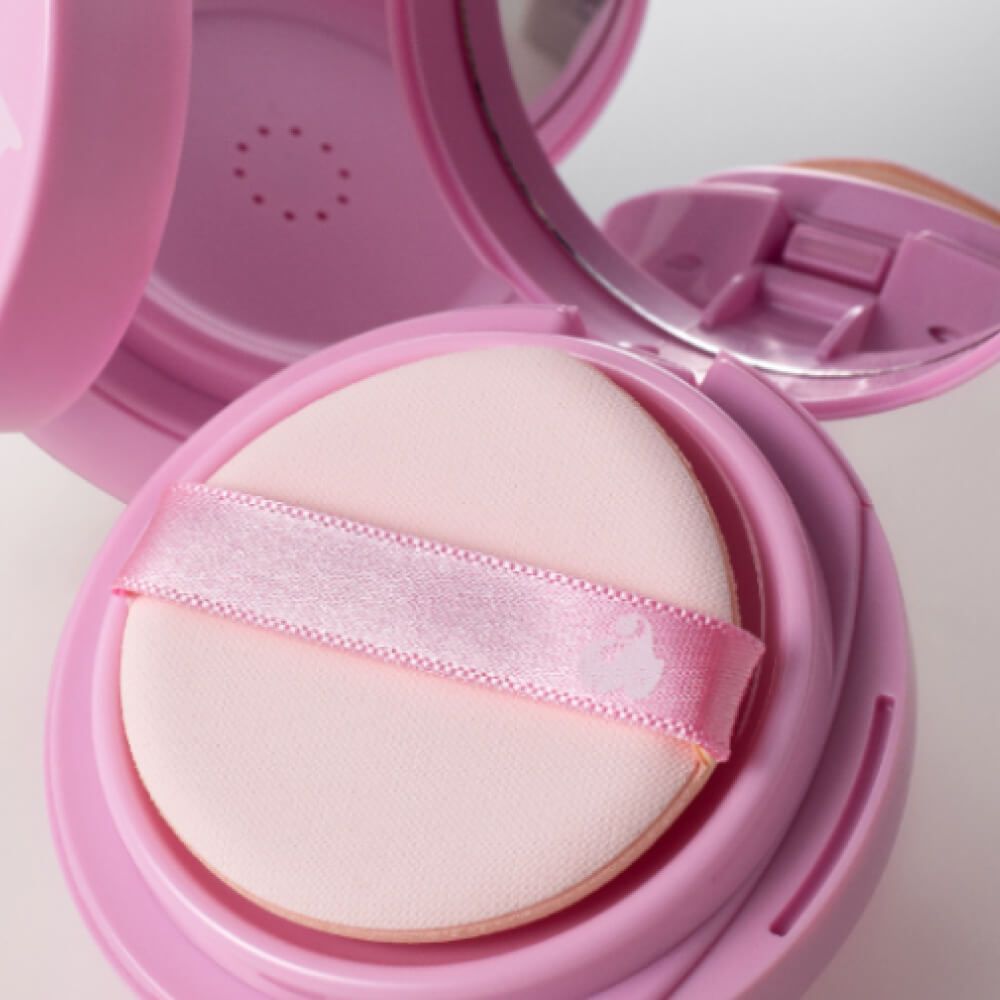 UNLEASHIA Don't Touch Glass Pink Cushion
