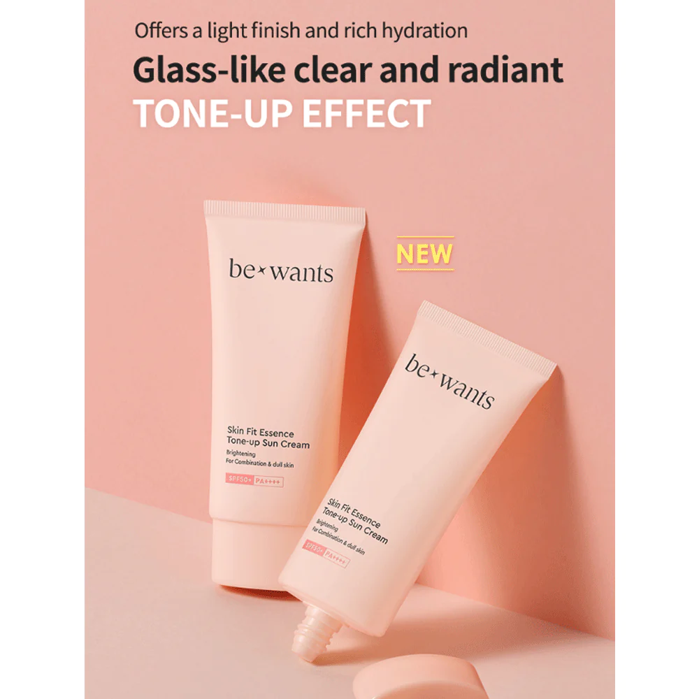 BEWANTS Bewants Skin Fit Essence Tone-up Sun Cream 50ml