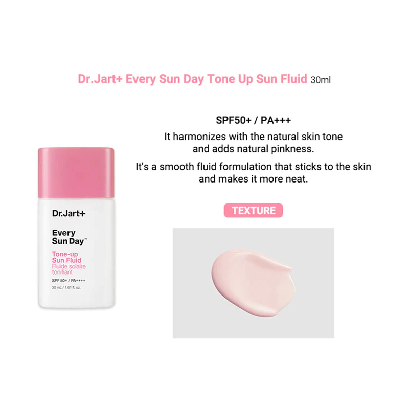 Dr.Jart + - Every Sun Day Tone Up Sun Fluid