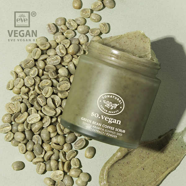 SO VEGAN GREEN BEAN COFFEE SCRUB 105ml