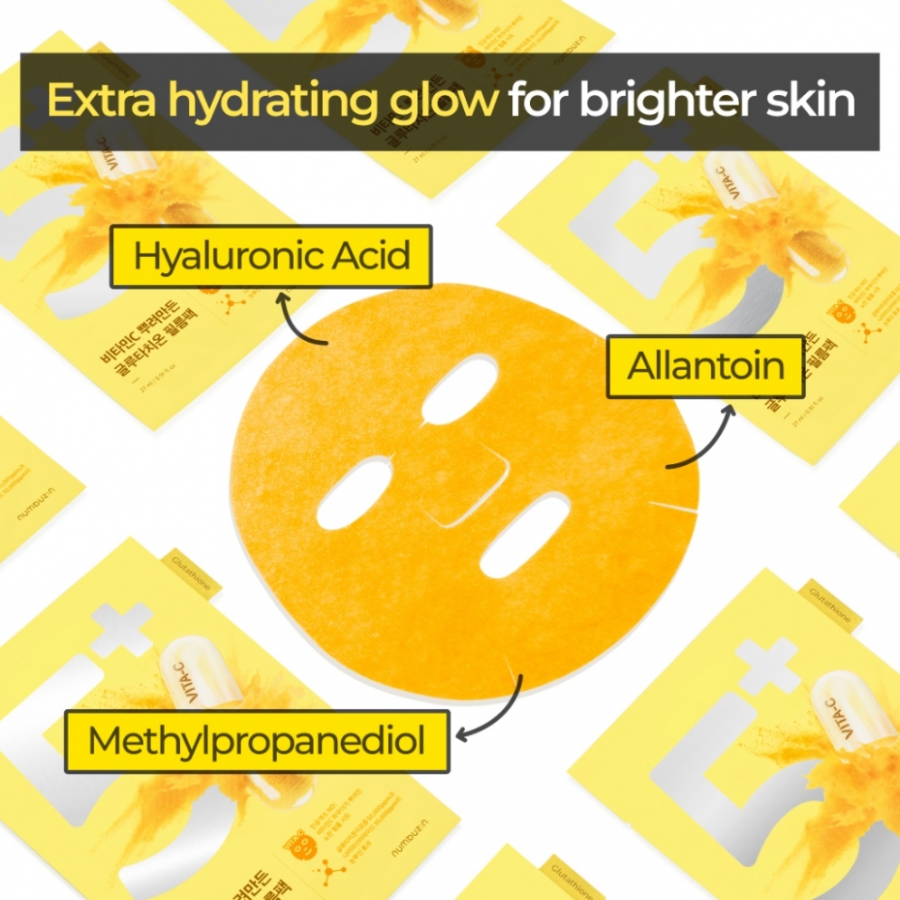 Numbuzin No.5 Vitamin Spotlight Sheet Mask 4ea