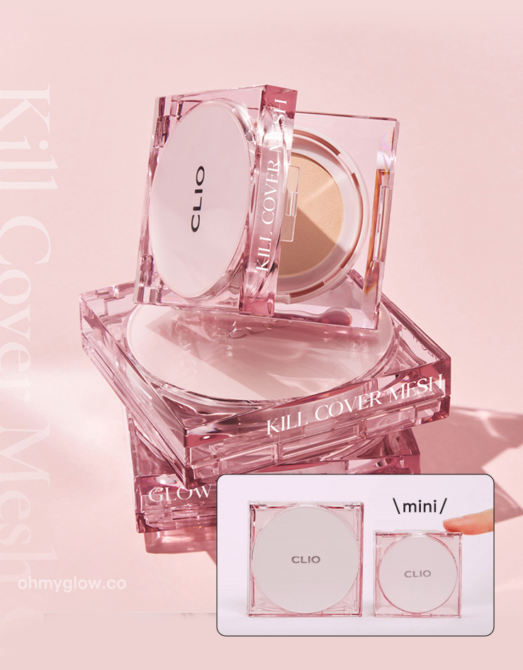 CLIO Kill Cover Mesh Glow Cushion (Mini, 5g, 3 LINEN)
