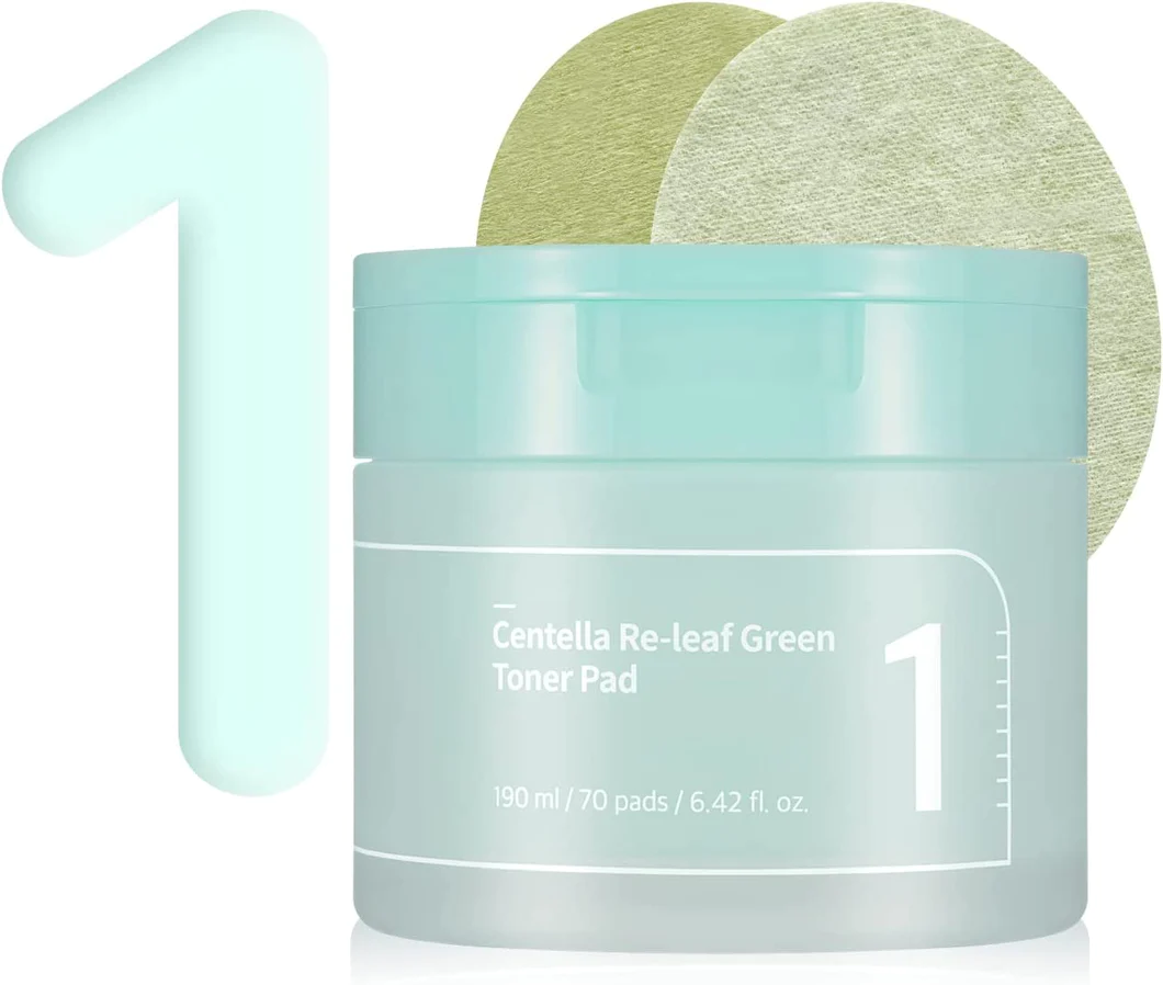 NUMBUZIN No.1 Centella Re-leaf Green Toner Pad 190ml / 70 pads