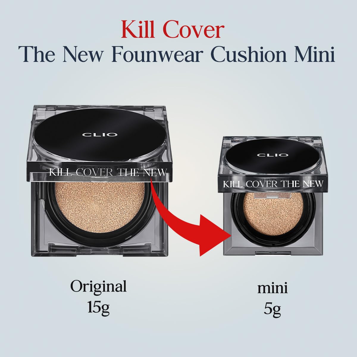  CLIO Kill Cover The New Founwear Cushion (Mini, 5g, 3Colors)