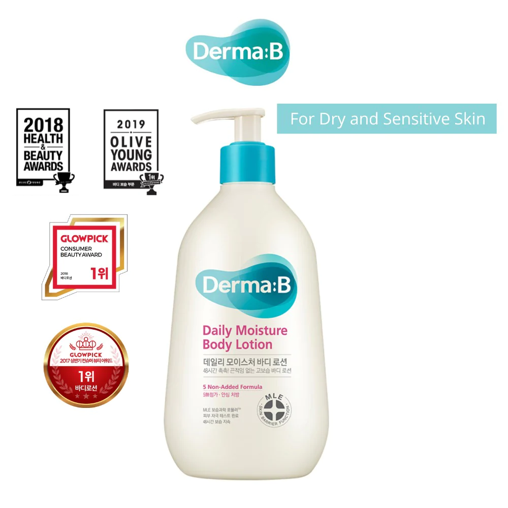 DERMA:B Daily Moisture Body Lotion 257ml