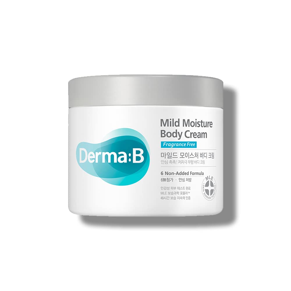 DERMA:B Mild Moisture Body Cream 430ml