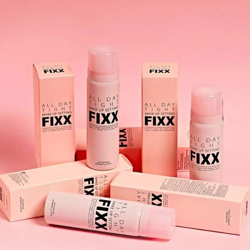 SO NATURAL ALL DAY TIGHT MAKE UP SETTING FIXER - Mist-type Spray