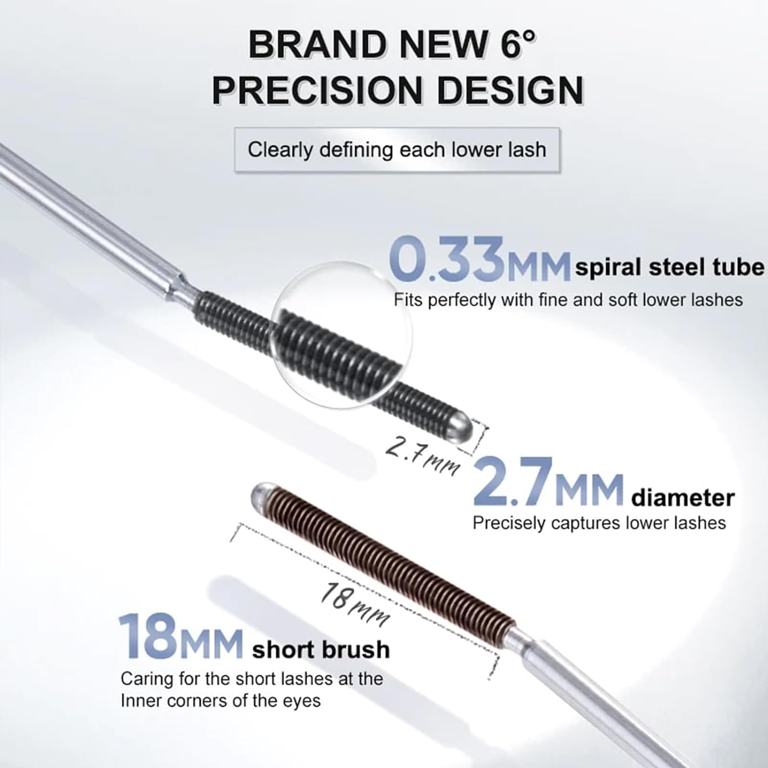 Judydoll - 3D Curling Eyelash Iron Mascara (Curly)