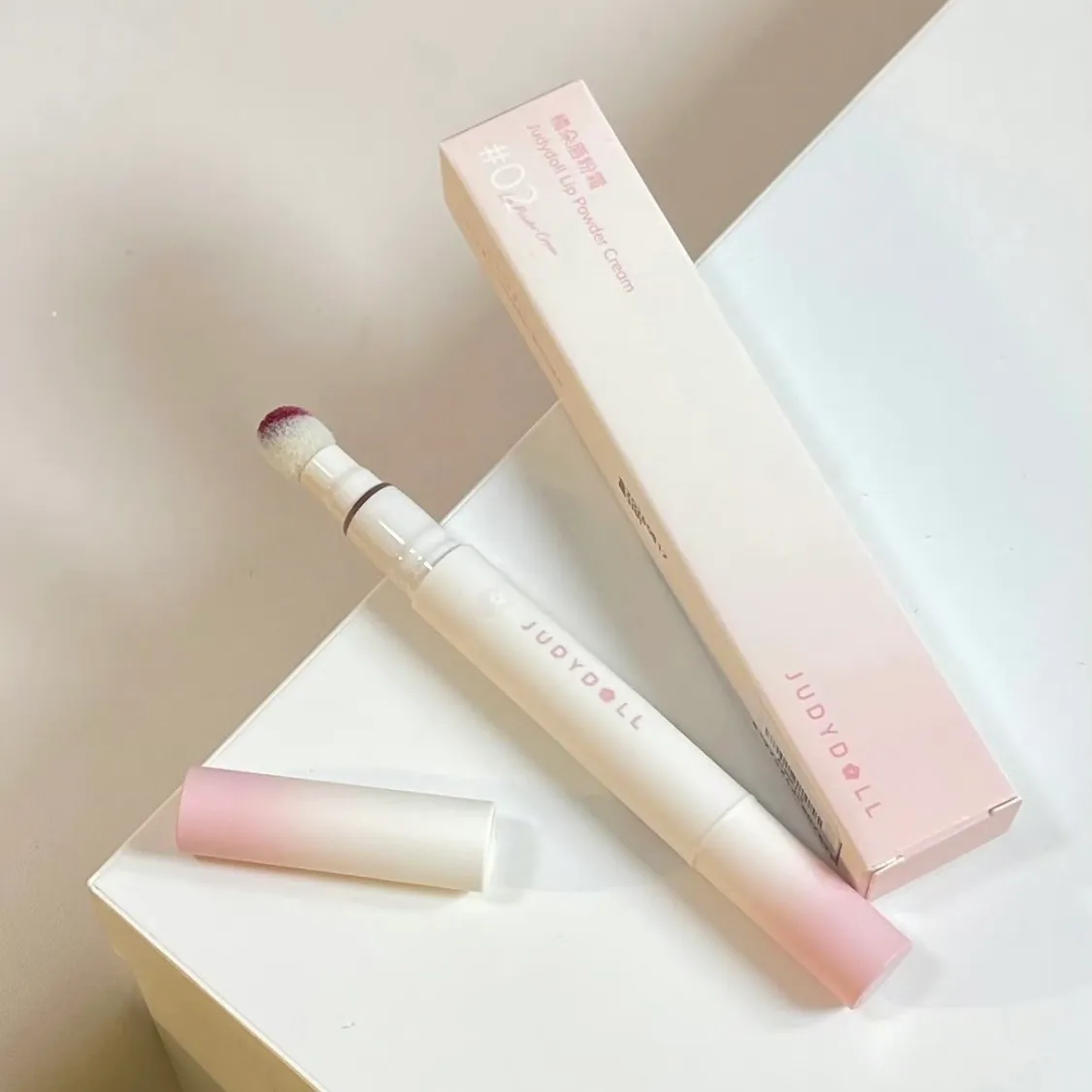 JUDYDOLL Lip Powder Cream Air Cushion Lip Cream Matte 