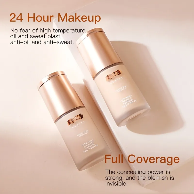 NOVO - 2 in 1 Nourishing Concealer + Liquid Foundation - 2 Colours