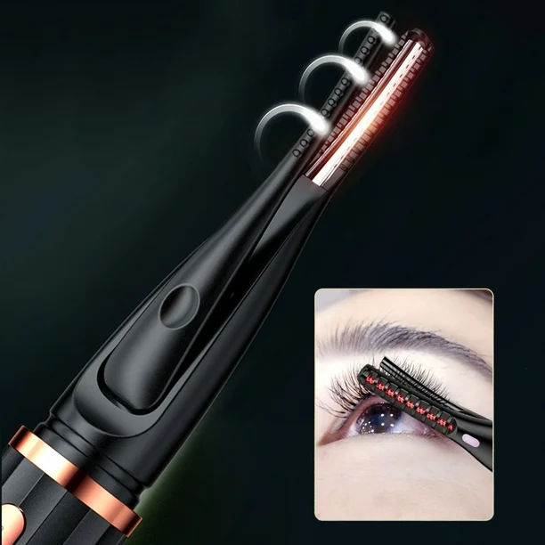 Electric Eyelash Curler Heated, 3 Temperature Mode, Quick Heating, USB Rechargeable