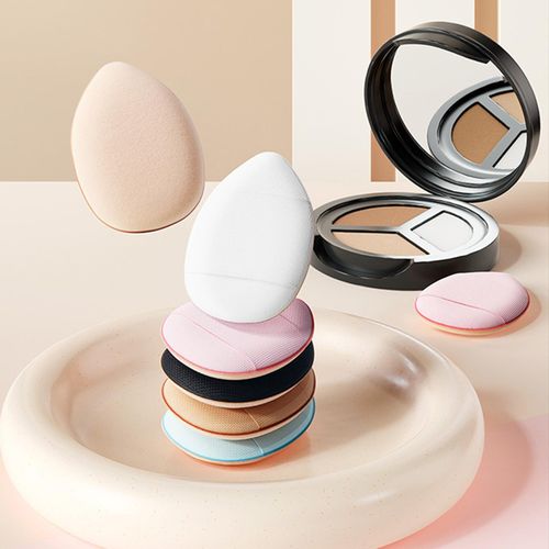 Finger Powder Puff Band Handle Ultra Soft Mini