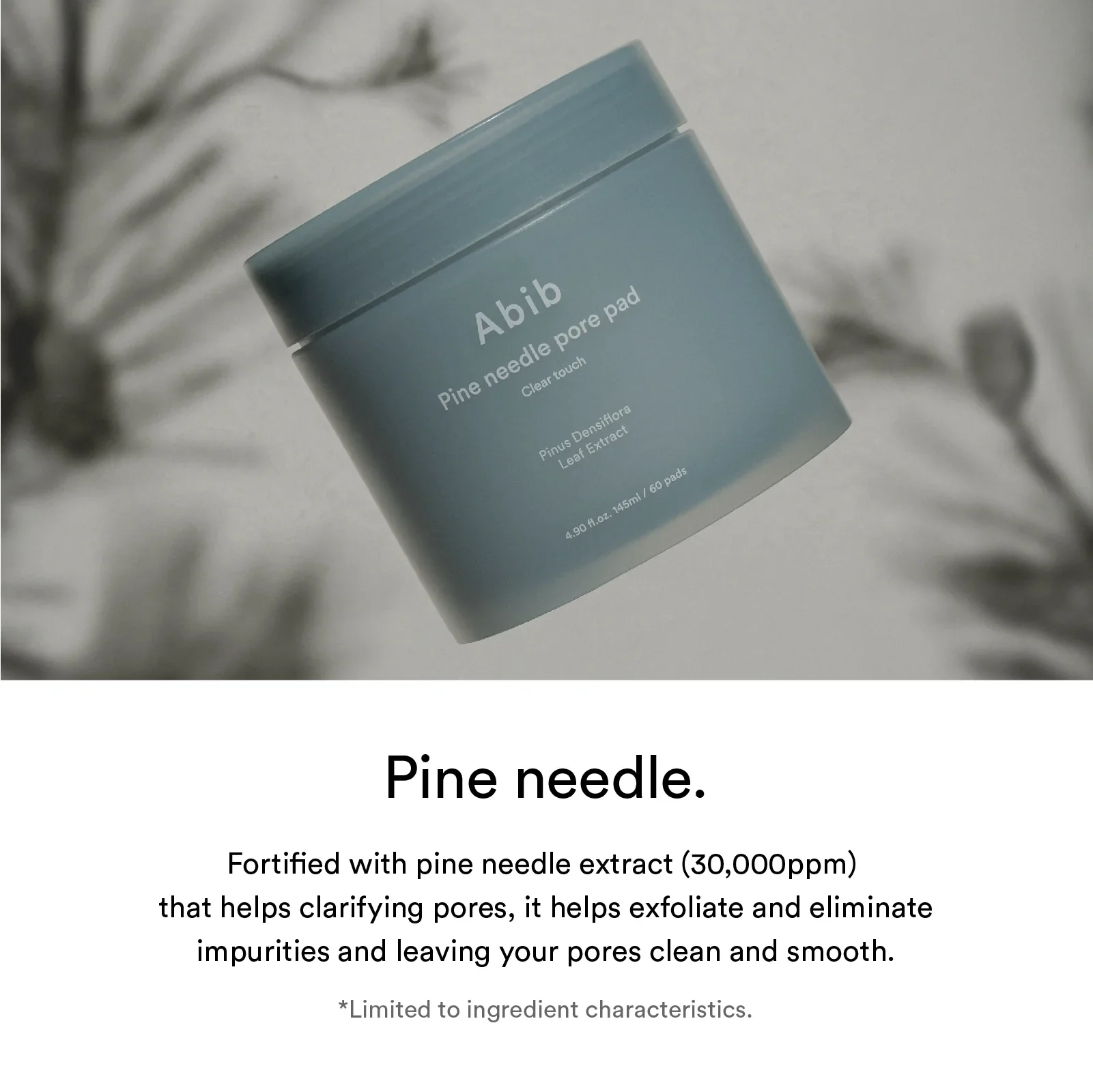 Abib Pine Needle Pore Pad Clear Touch (60 pads)