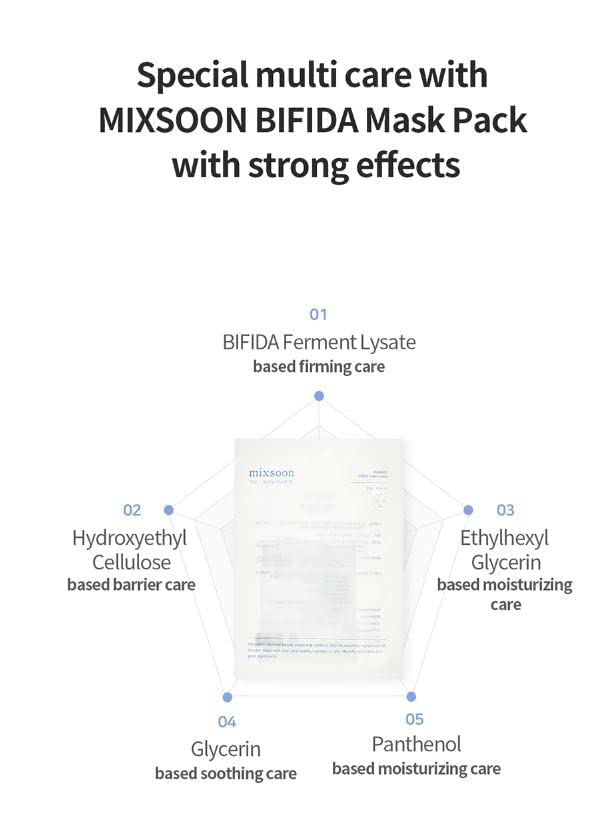 Mixsoon Bifida Sheet Mask (5ea)