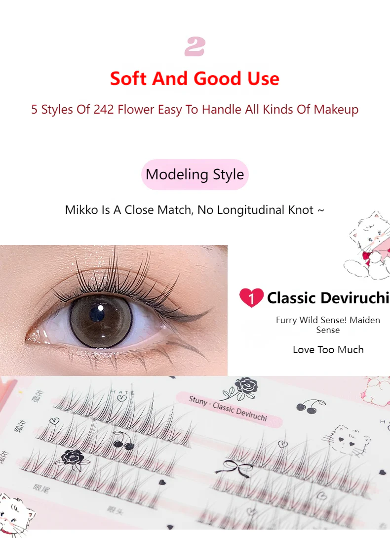 FLORTTE X Mikko False Eyelashes