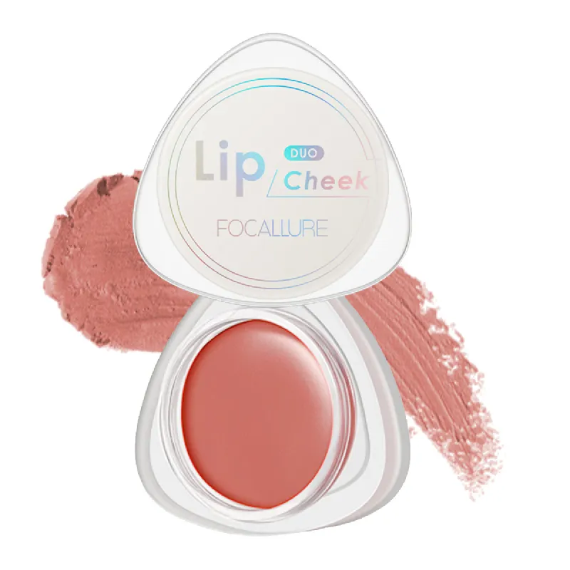 Focallure Lip & Cheek Duo,Lip Clay 3.0