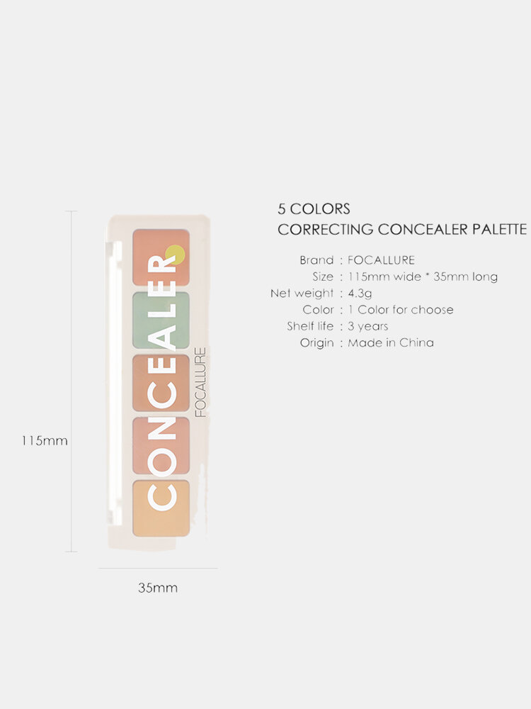 FOCALLURE CONCEALER COLOR CORRECTION PALETTE