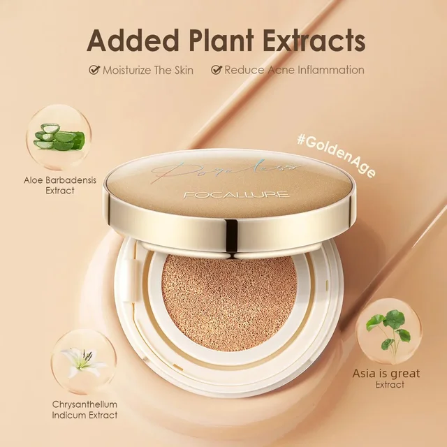 FOCALLURE - Poreless Matte Air Cushion Foundation