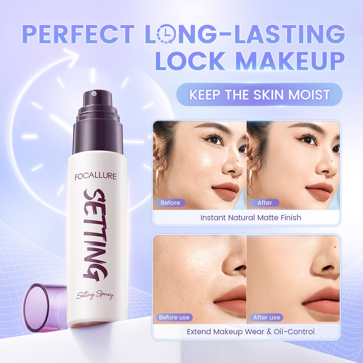 FOCALLURE - Flawless Long-Lasting Setting Spray