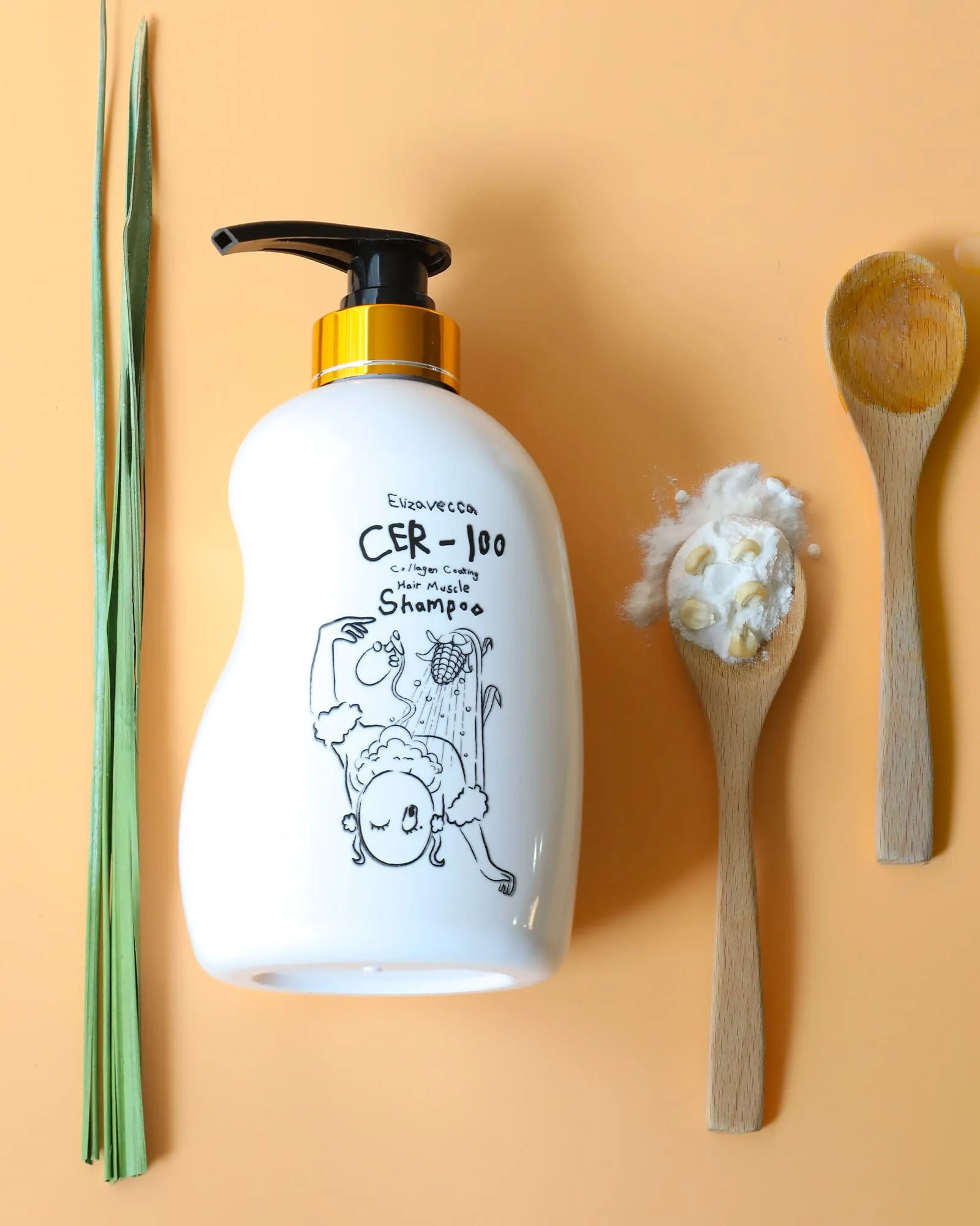 Elizavecca Collagen Coating Hair Muscle Shampoo(CER-100) 500ml