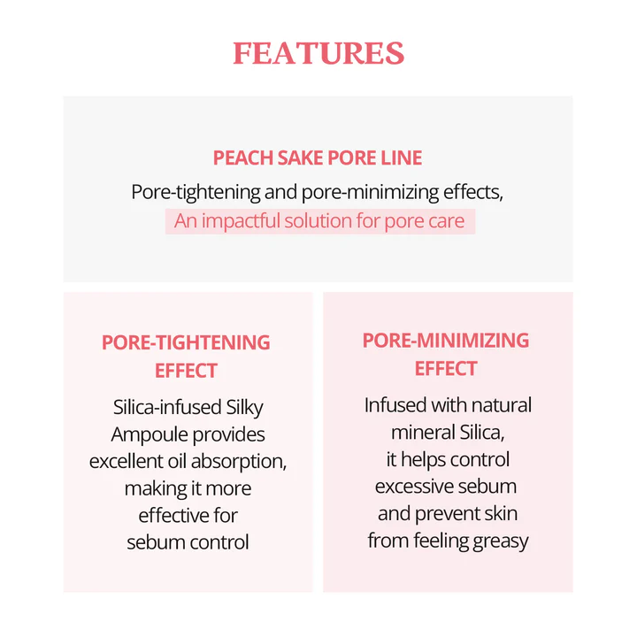 SKINFOOD Peach Sake Pore Serum 55ml