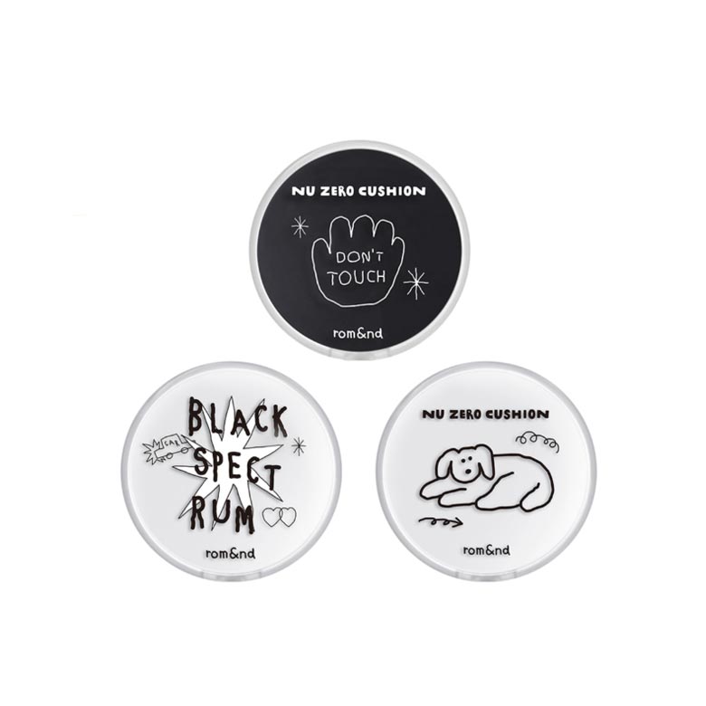 ROMAND Nu Zero Cushion 14g [ROMAND x INAPSQUARE BLACK]