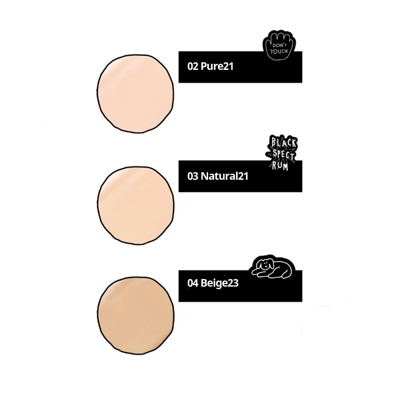 ROMAND Nu Zero Cushion 14g [ROMAND x INAPSQUARE BLACK]