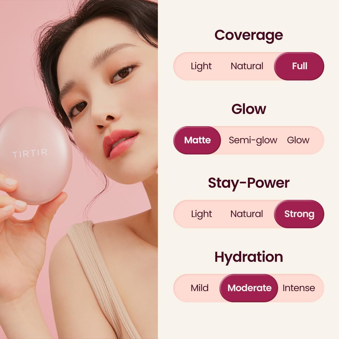 TIRTIR Mask Fit All Cover Pink Cushion Foundation Refill 