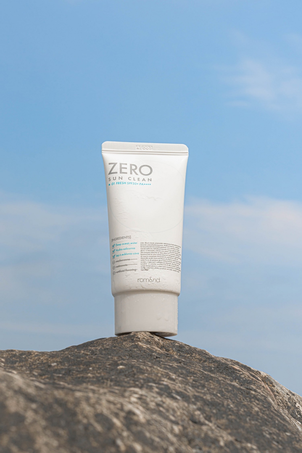 ROM&ND Zero Sun Clean SPF50+ PA++++ (2 Types)