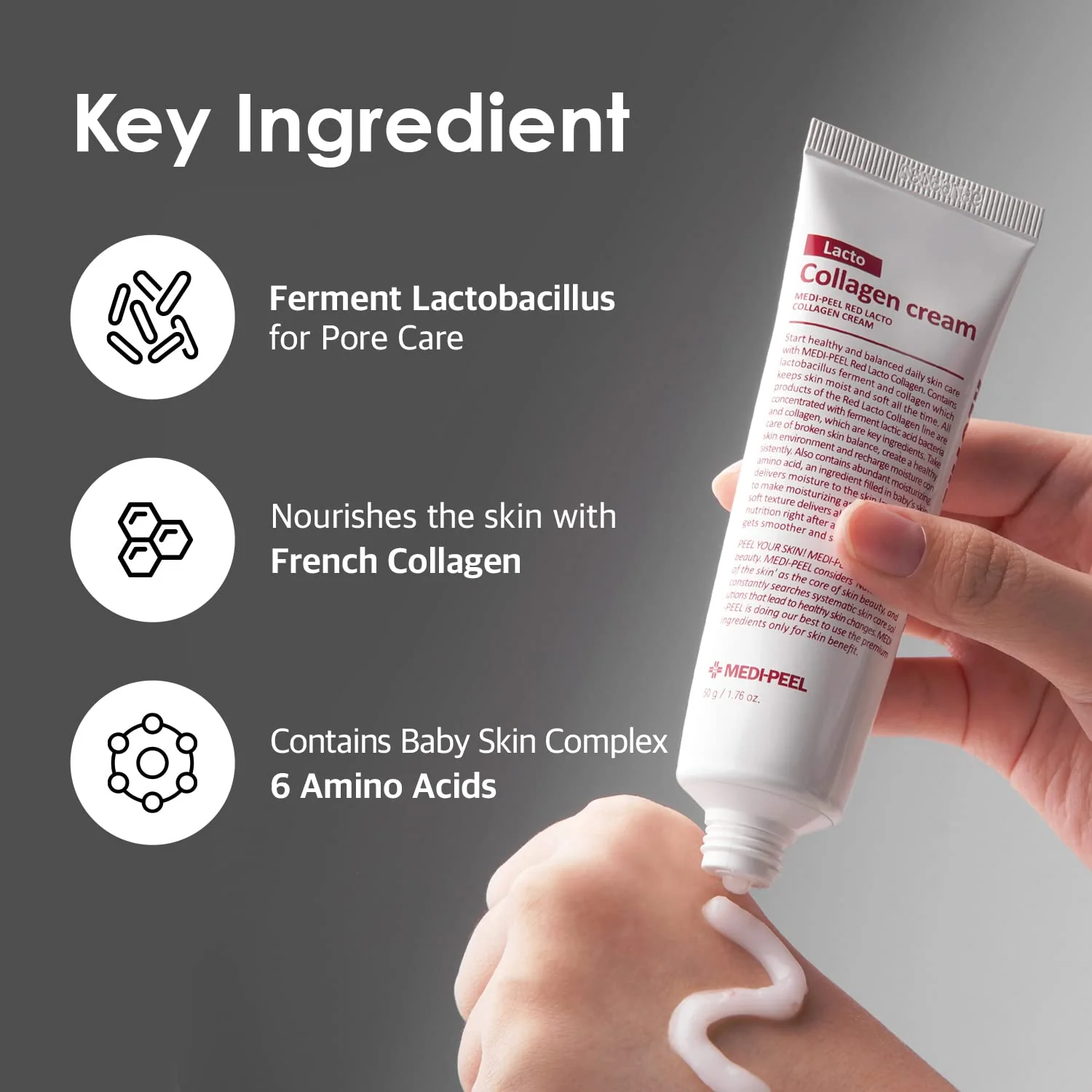 MEDIPEEL Red Lacto Collagen Cream 50g
