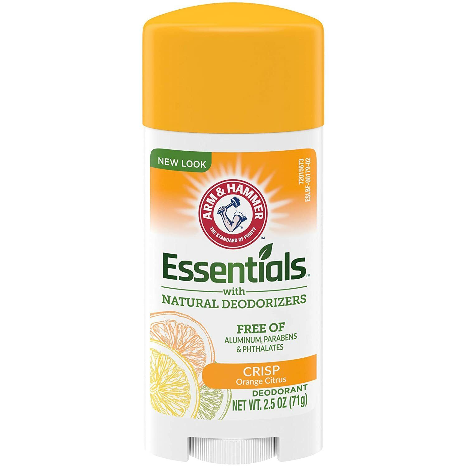 ARM&HAMMER Essentials Deodorant, Fresh Rosemary Lavender, Made with Natural Deodorizers