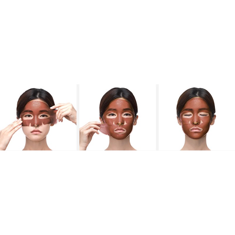 PETITFEE Cacao Energizing Hydrogel Face Mask - 32g (5ea)
