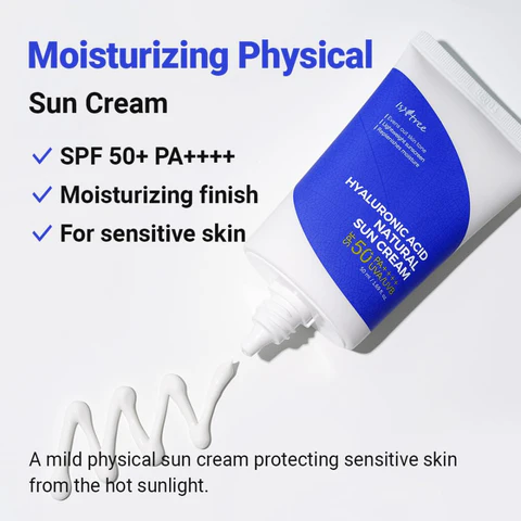 Isntree Hyaluronic Acid Natural Sun Cream SPF 50+ PA++++ 50ml
