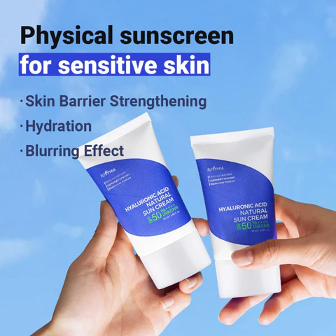 Isntree Hyaluronic Acid Natural Sun Cream SPF 50+ PA++++ 50ml