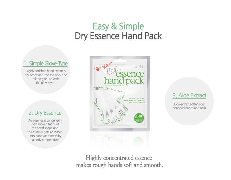 PETITFEE - Dry Essence Hand Pack 1pair 