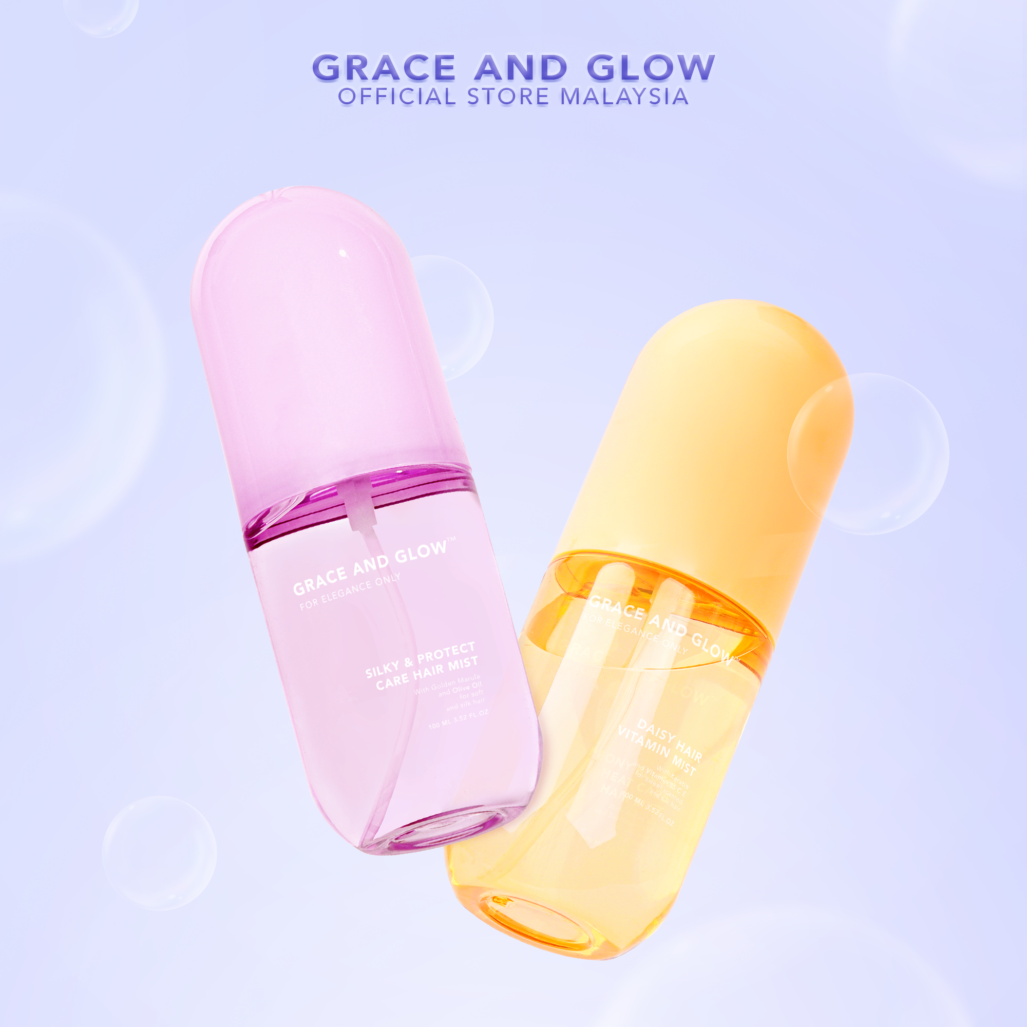 GRACE AND GLOW daisy hair mist