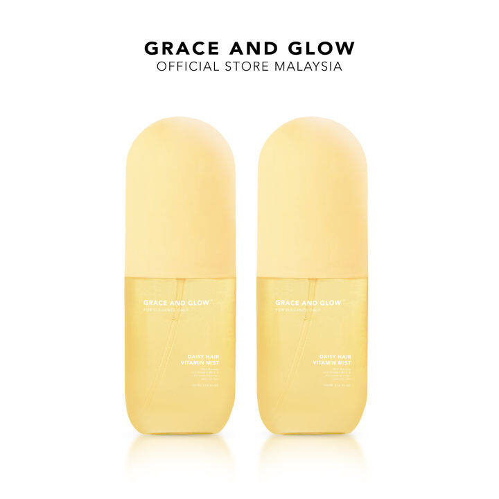 GRACE AND GLOW daisy hair mist