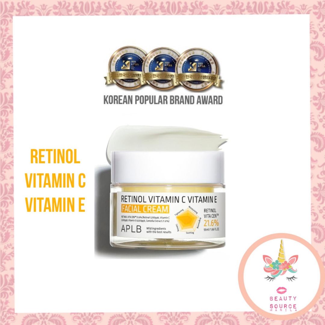 APLB RETINOL VITAMIN C VITAMIN E FACIAL CREAM