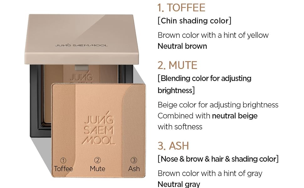 Jung Seam Mool Skin Nuder Shading pact