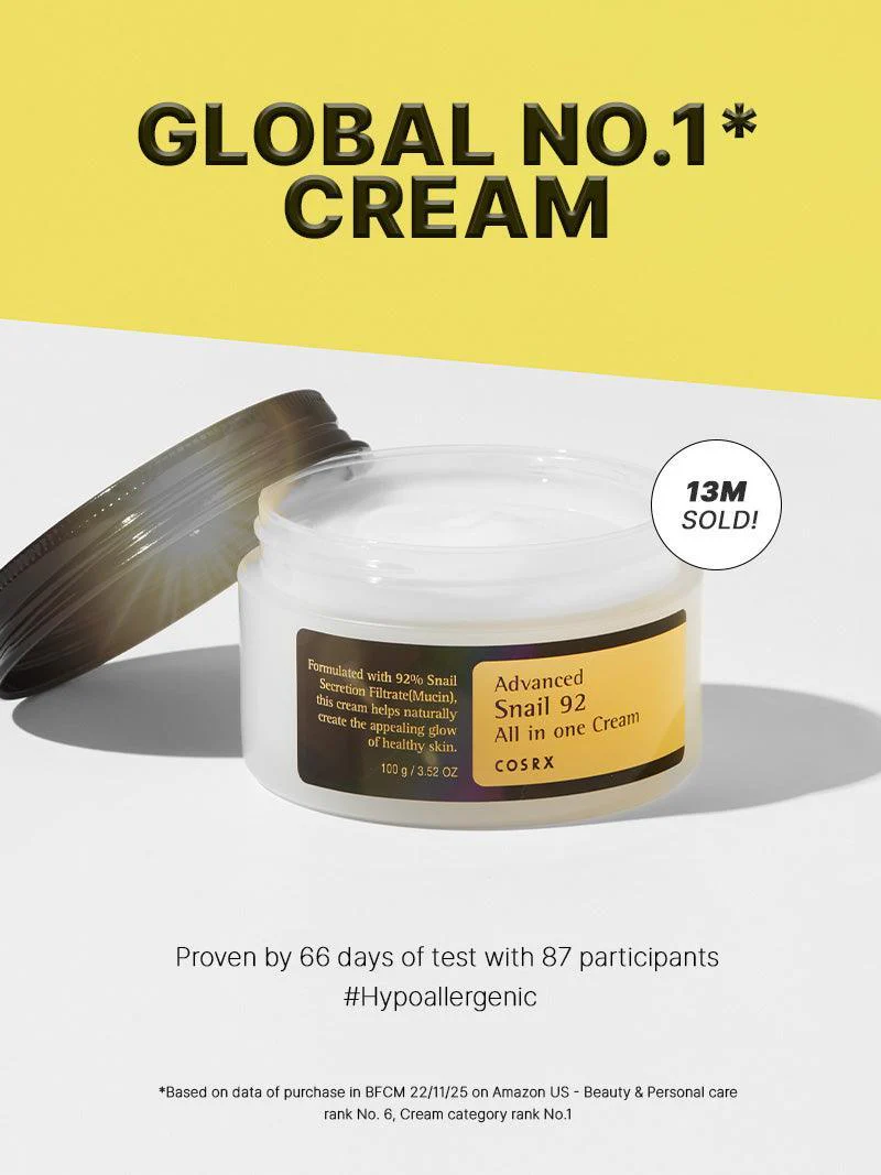 Cosrx Advanced Snail 92 All in one Cream 100g/3.52 oz.