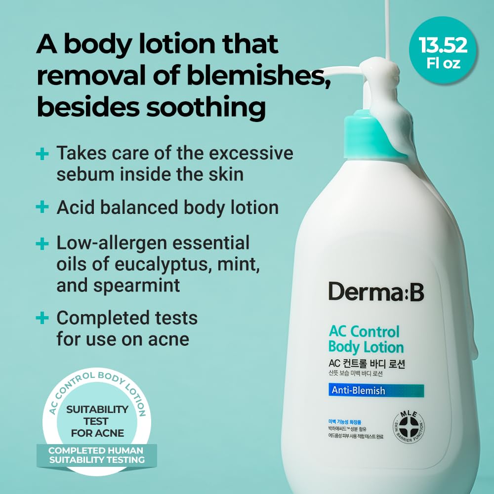 Derma:B AC Control Body Lotion